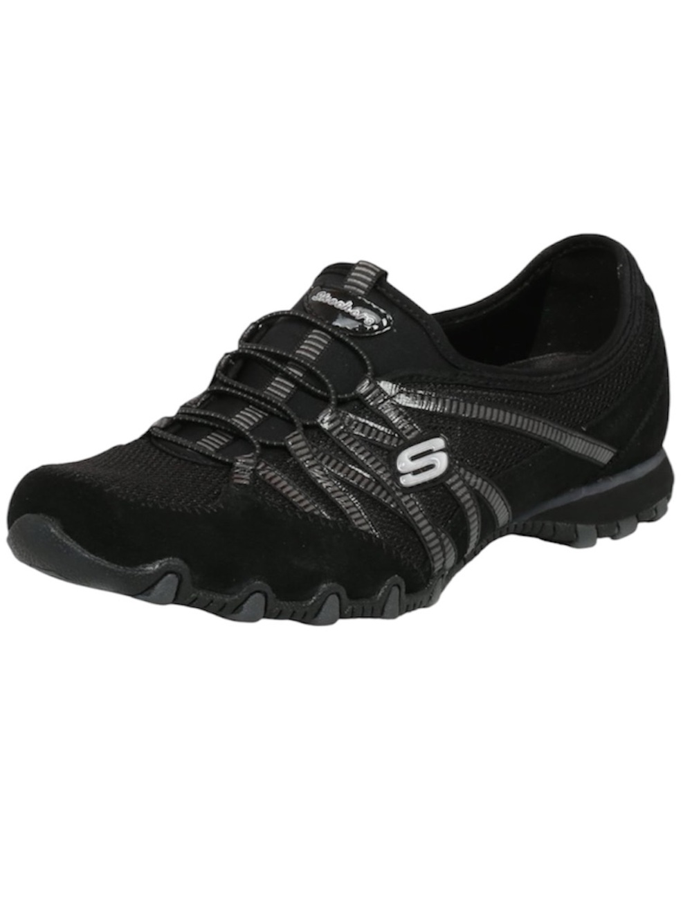 Skechers Bikers Hot Ticket Leather Women’s Slip-On Casual Athletic Loafers